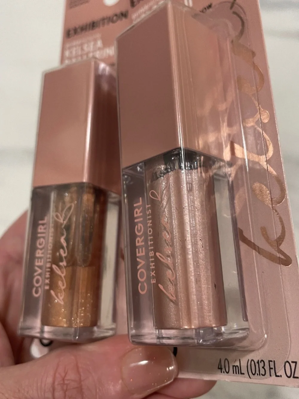 2 Lot Covergirl Exhibitionist‎ by Kelsea Ballerini Liquid Glitter Eyeshadow
